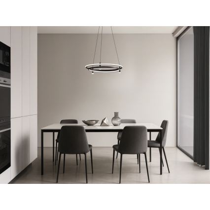 LED-himennettävä riippuvalaisin vaijerilla LED/100W/230V 3000–6500K halkaisija 60 cm + kaukosäädin