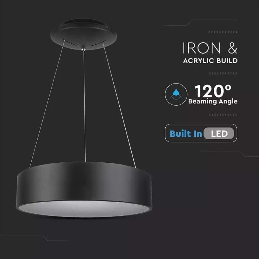 LED-himmennettävä riippuvalaisin vaijerilla LED/20W/230V