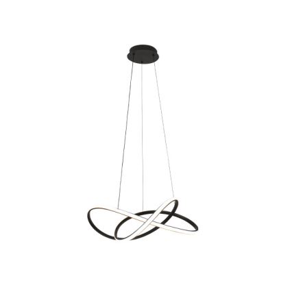 LED-himmennettävä riippuvalaisin vaijerilla LED/85W/230V 3000–6500K Ø 60 cm + kaukosäädin