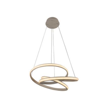 Himmennettävä LED-riippuvalaisin vaijerilla LED/85W/230V 3000-6500K halkaisija 49 cm + kaukosäädin