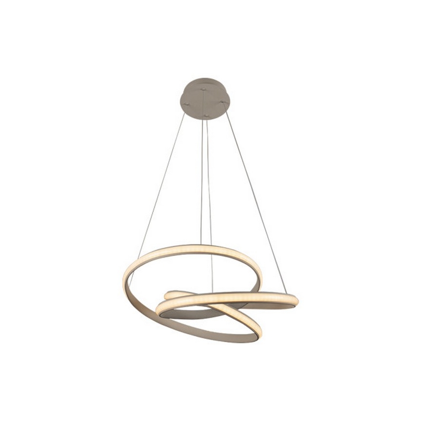 Himmennettävä LED-riippuvalaisin vaijerilla LED/85W/230V 3000-6500K halkaisija 49 cm + kaukosäädin