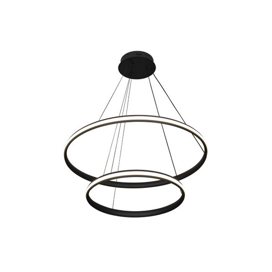 LED-himmennettävä riippuvalaisin vaijerilla LED/90W/230V 3000-6500K halkaisija 60 cm + kaukosäädin