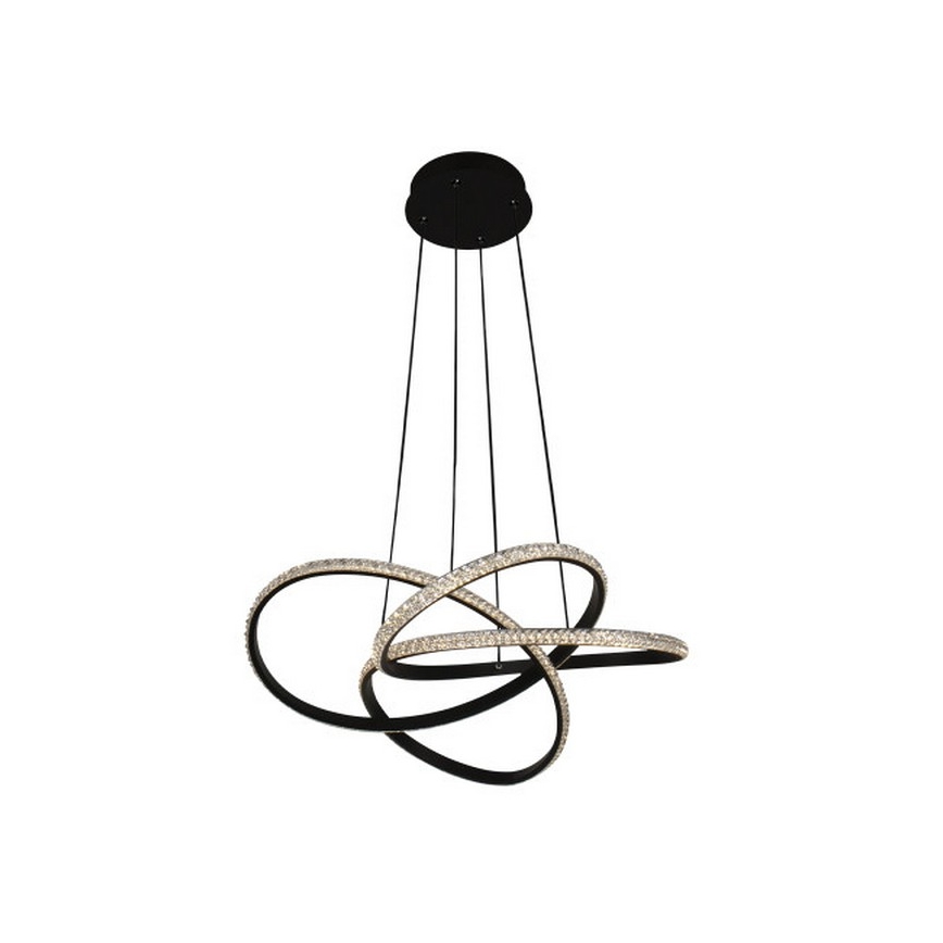 LED Himmennettävä riippuvalaisin kaapelilla LED/95W/230V 3000-6500K halkaisija 57 cm + kaukosäädin