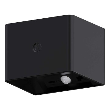 LED Himmennettävä seinä kosketus kevyt anturilla MIRI LED/2,5W/3,7V 3000/4000/6400K 4000 mAh musta