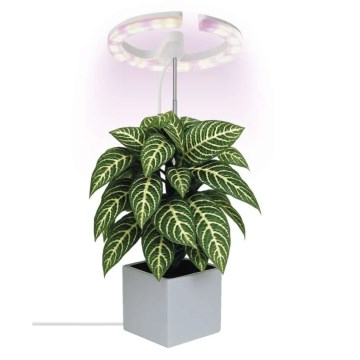 LED-himmennettävä sisäkasvilamppu GROW LED/8W/5V
