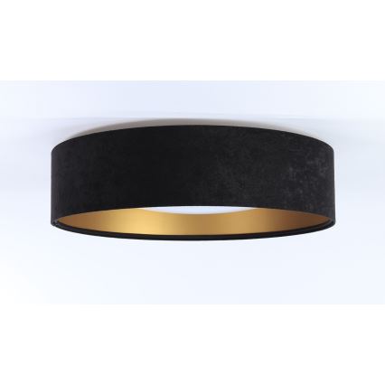 LED himmennettävä kattovalaisin SMART GALAXY LED/24W/230V Ø 44 cm musta/kulta 3000-6500K + kaukosäädin