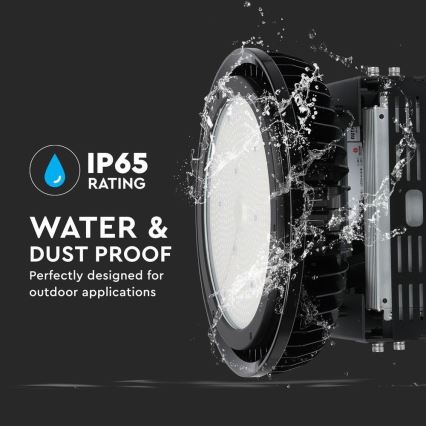 LED himmennettävä teollisuusvalaisin High Bay LED/500W/230V 4000K IP65 musta