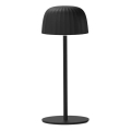 LED Himmennettävä ulko ladattava pöytävalaisin VIVIEN LED/3W/5V 2700K 1600 mAh IP54 musta
