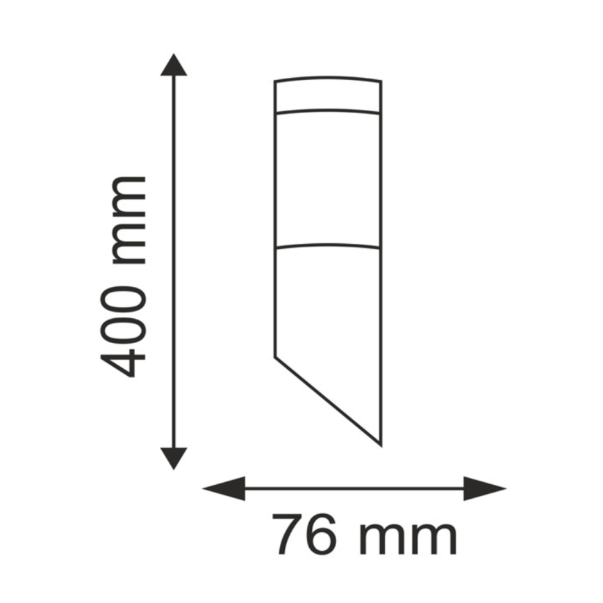 LED Himennettävä ulkoseinävalaisin LIVIA 1xE27/6W/230V 2700-6500K Wi-Fi IP44 hopeanvärinen