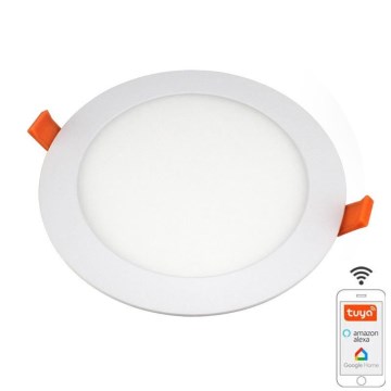 LED Himmennettävä upotettava valo/12W/230V 3000-6500K Wi-Fi Tuya