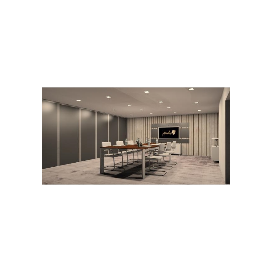 LED Himmennettävä upotettava valo LED/12W/230V 3000-6500K Wi-Fi Tuya