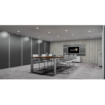 LED Himmennettävä upotettava valo LED/12W/230V 3000-6500K Wi-Fi Tuya