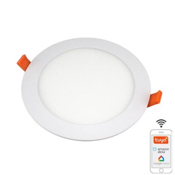 LED Himmennettävä upotettava valo LED/6W/230V 3000-6500K Wi-Fi Tuya