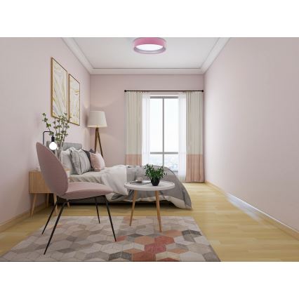 LED Himmennettävä valo SMART GALAXY LED/36W/230V halk. 55 cm Wi-Fi Tuya + kaukosäädin