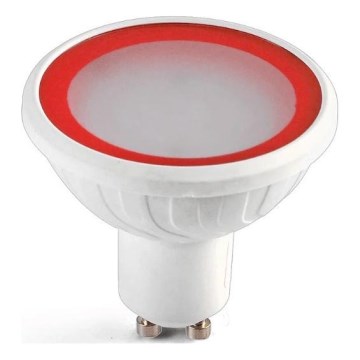 LED himmennettävä valonheitin polttimo EASY CONNECT GU10/4W/230V punainen