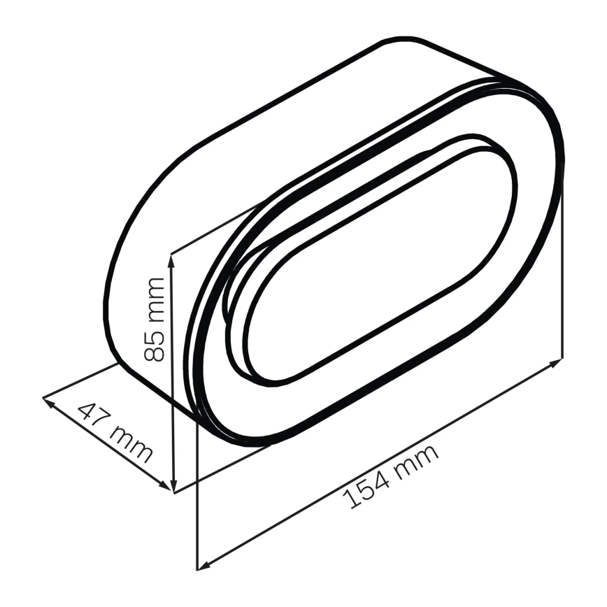 LED himmennettävä yöpöydän lamppu herätyskellolla KAJA LED/1,3W/5V 3000K