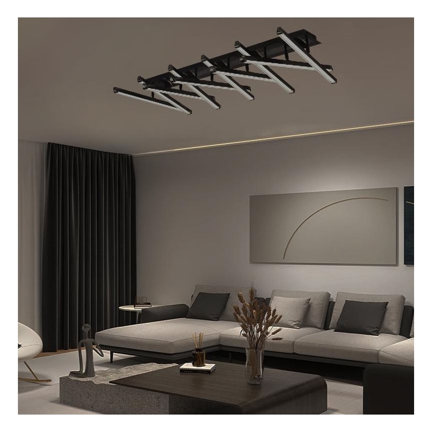LED-himmennyskattokruunu LED/125W/230V 3000-6500K + kauko-ohjaus