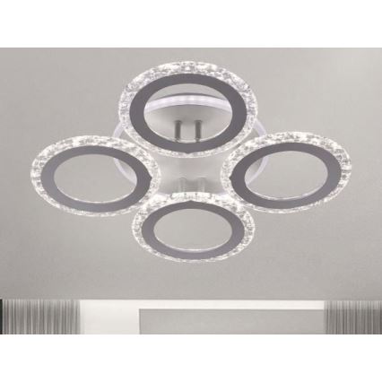 LED-himmennyskattokruunu LED/55W/230V 3000-6500K + kauko-ohjaus