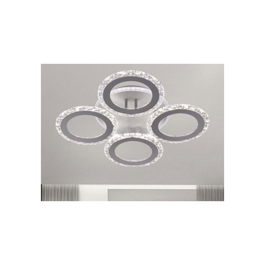 LED-himmennyskattokruunu LED/55W/230V 3000-6500K + kauko-ohjaus
