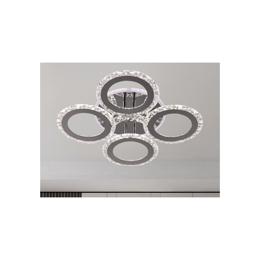 LED-himmennyskattokruunu LED/55W/230V 3000-6500K + kauko-ohjaus