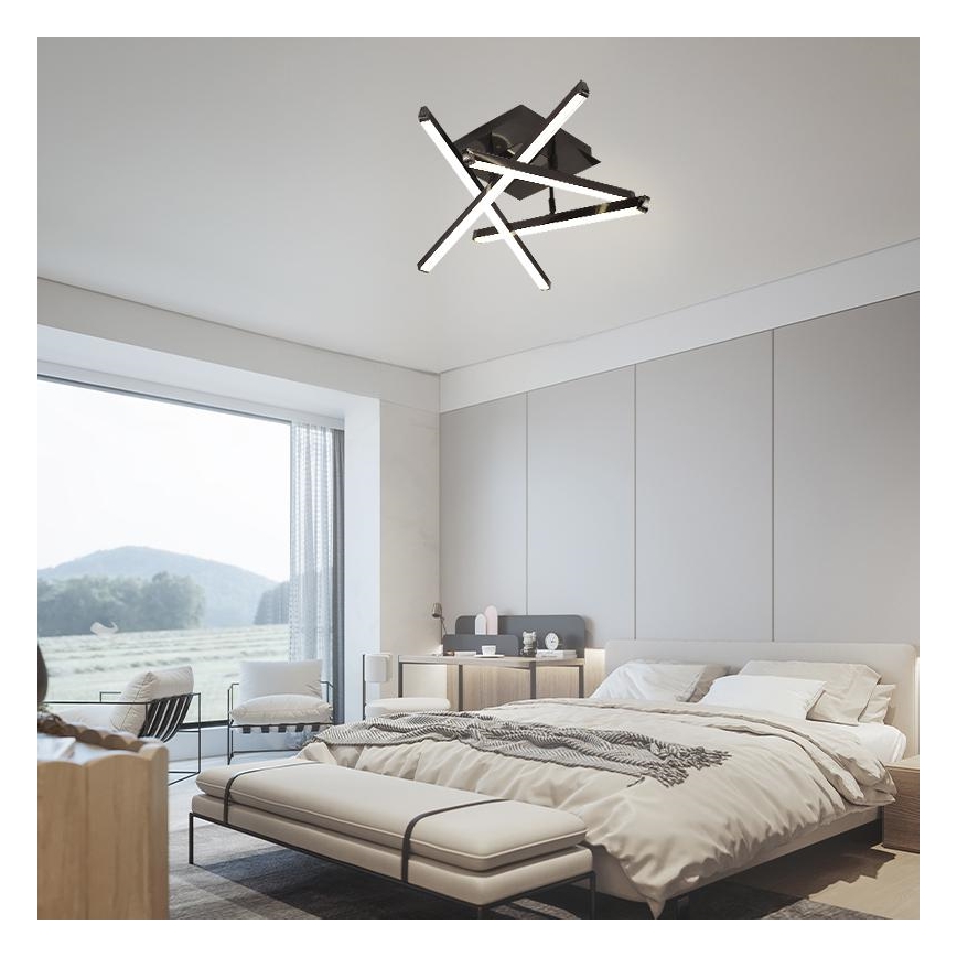 LED-himmennyskattokruunu LED/60W/230V 3000-6500K + kauko-ohjaus