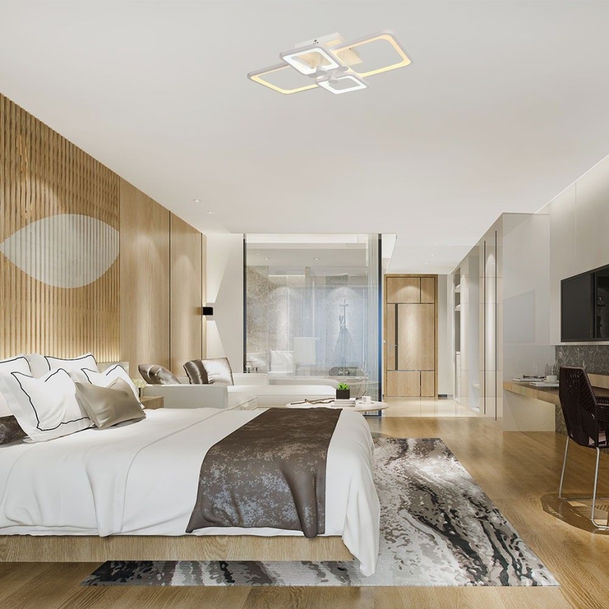 LED-himmennyskattokruunu LED/70W/230V 3000-6500K + kauko-ohjaus