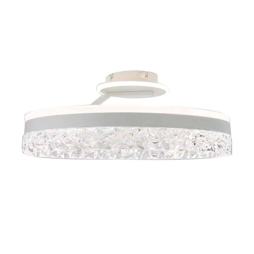 LED-himmennyskattokruunu LED/86W/230V 3000-6500K valkoinen + kauko-ohjaus