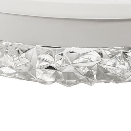 LED-himmennyskattokruunu LED/86W/230V 3000-6500K valkoinen + kauko-ohjaus