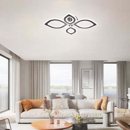 LED-himmennyskattokruunu LED/95W/230V 3000-6500K + kauko-ohjaus