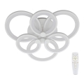 LED-himmennyskattokruunu SIENA LED/72W/230V valkoinen + kauko-ohjaus