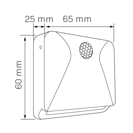LED Huonekalujen anturivalaistus LED/0,8W/4,5V 3xAAA valkoinen