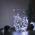 LED jouluketju 50xLED/3xAA 5,25m viileä valkoinen