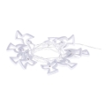LED-jouluketju CHAIN 10xLED/2xAA 1,85m lämmin valkoinen