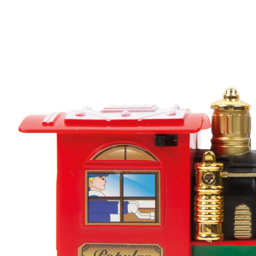 LED Joulukoriste 10xLED/4xAA juna