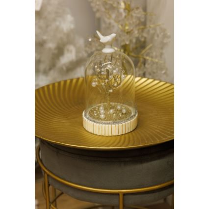 LED-joulukoriste 12xLED/3xAAA lämpimänvalkoinen