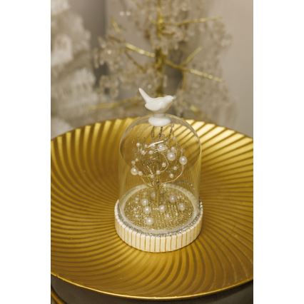 LED-joulukoriste 12xLED/3xAAA lämpimänvalkoinen