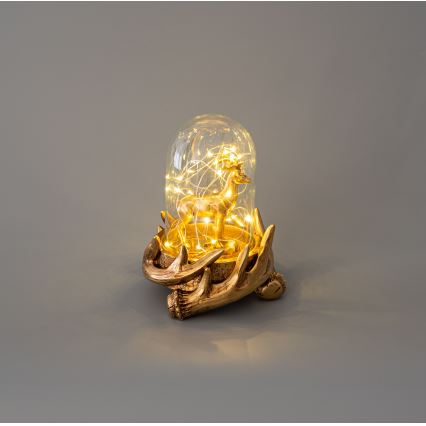 LED-joulukoriste 12xLED/3xAAA lämpimänvalkoinen