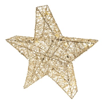 LED-joulukoriste 20xLED/2xAA lämmin valkoinen