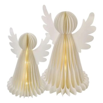 LED-joulukoriste 20xLED/6xAA enkelit