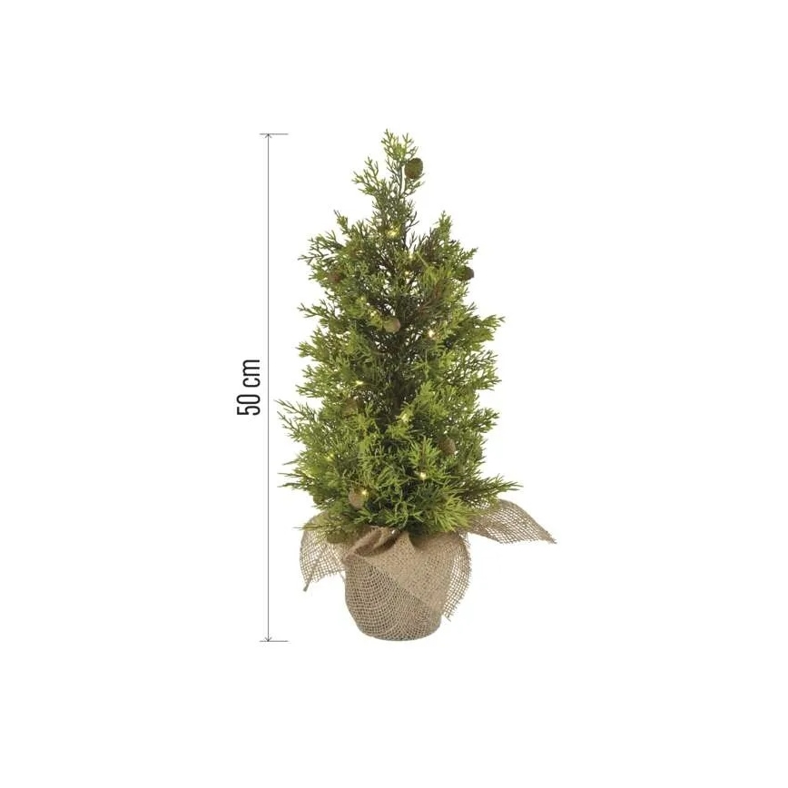 LED-joulukoriste 30xLED/3xAA IP44