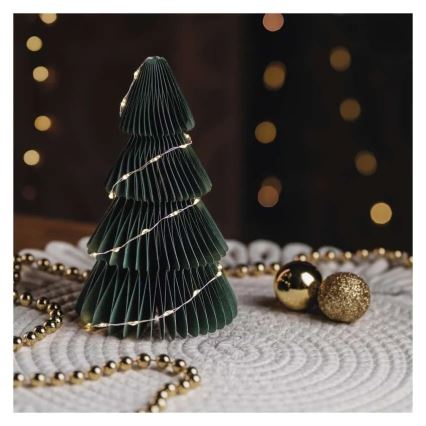 LED-joulukoriste, 35xLED/2xAA, joulukuusi