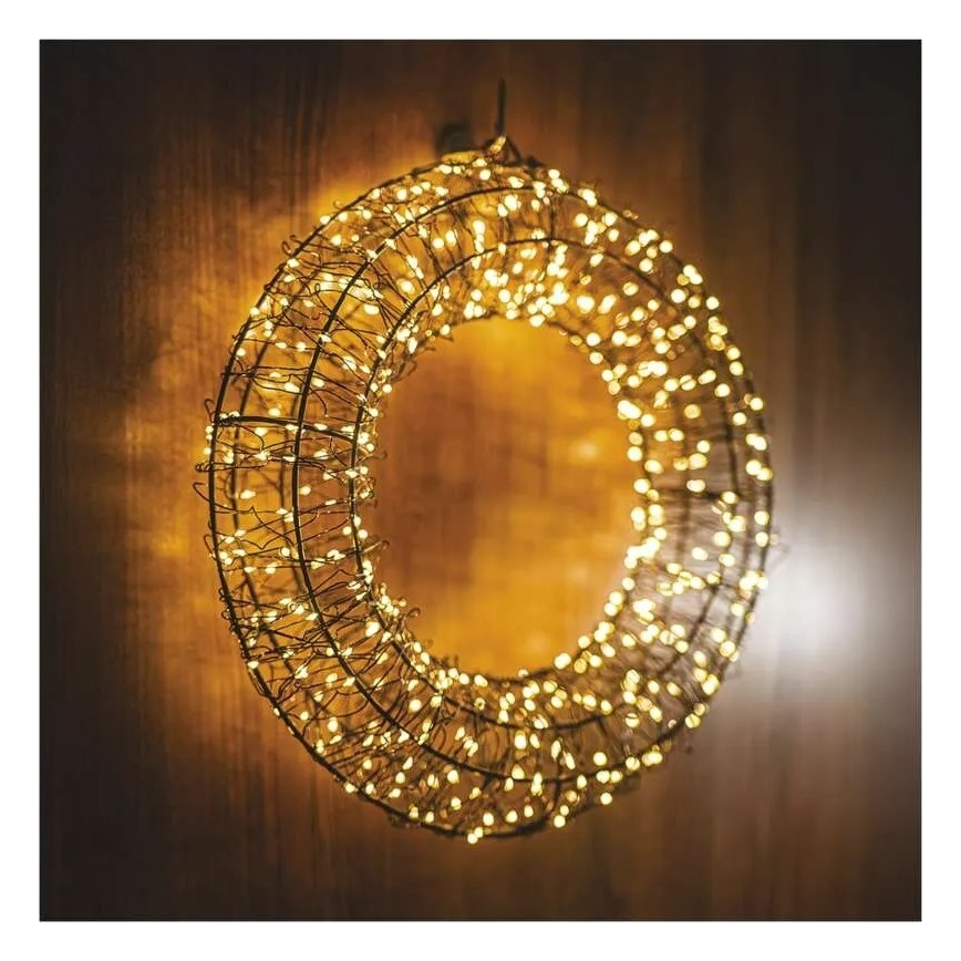 LED-joulukoriste, 480 LED, 230 V, Ø 38 cm