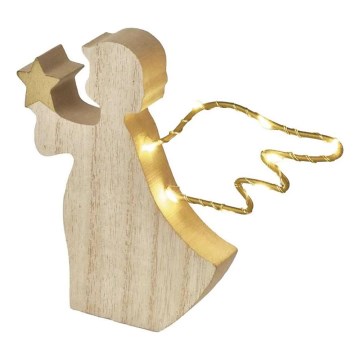 LED joulukoriste 8xLED/2xAAA enkeli