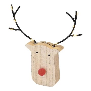 LED joulukoriste 8xLED/2xAAA poro