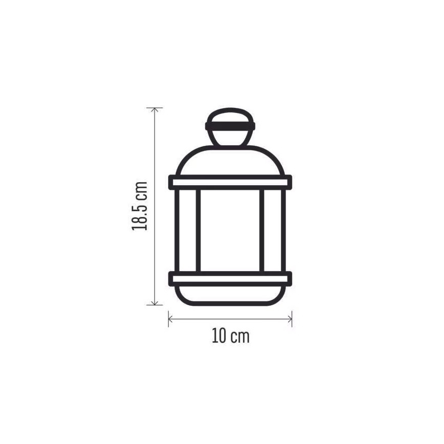 LED joulukoriste LED/1xCR2032 lämmin valkoinen