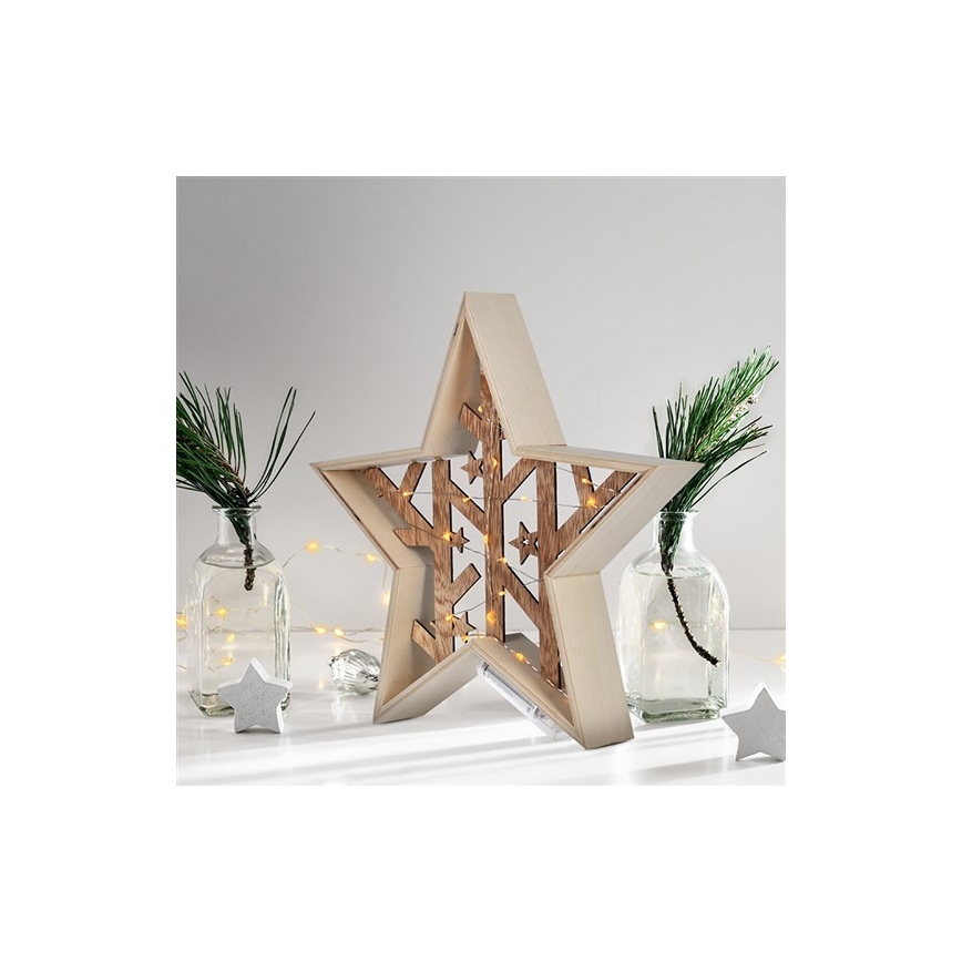 LED-joulukoriste LED/2xAA