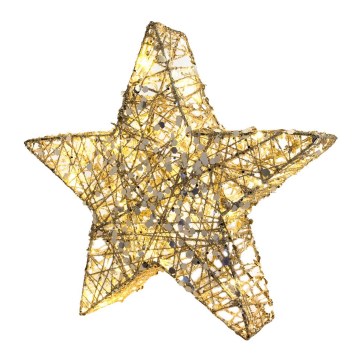 LED Joulukoriste LED/2xAA tähti