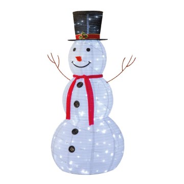 LED Joulukoriste LED/3,6W/230V 180 cm IP44 lumiukko