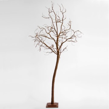 LED Joulukoristeellinen keinotekoinen puu TREE 176xLED/230V 2,5 m