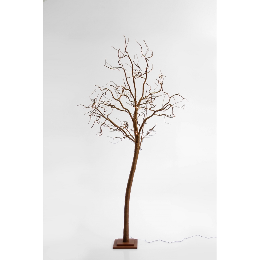 LED Joulukoristeellinen keinotekoinen puu TREE 176xLED/230V 2,5 m